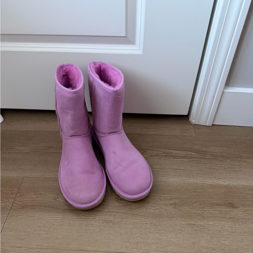 UGG Pink Winter Boots